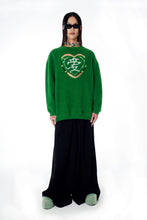 Load image into Gallery viewer, GREEN "LOVE"SWEATER