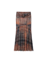 Load image into Gallery viewer, "BIJOUX" TARTAN STRAPLESS TULLE DRESS