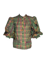 Load image into Gallery viewer, PRINTED PUFF SHOULDER JACKET