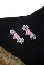 Load image into Gallery viewer, FAUX FUR QIPAO JACKET (BROWN)