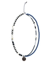 Load image into Gallery viewer, 'LOVE' RHODONITE NECKLACE