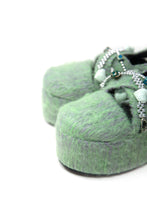 Load image into Gallery viewer, BEADED PLATFORM SHOES