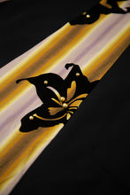 Load image into Gallery viewer, FLOKING PATCHED SKIRT WITH BEADS BELT (ORANGE)