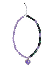 Load image into Gallery viewer, 'LOVE' NECKLACE (PURPLE)