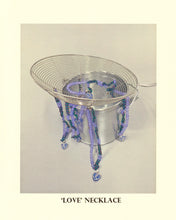 Load image into Gallery viewer, 'LOVE' NECKLACE (PURPLE)