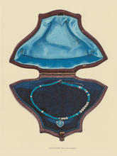 Load image into Gallery viewer, 'LOVE' NECKLACE (BLUE)