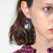 Load image into Gallery viewer, &quot;BIJOUX&quot; BEADED EARRING (PINK)
