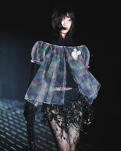 Load image into Gallery viewer, YUEQI QI X Ema Gaspar Curtain Hoodie
