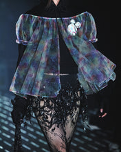 Load image into Gallery viewer, YUEQI QI X Ema Gaspar Curtain Hoodie
