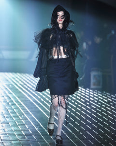 Poet Sleeves Lace Hood