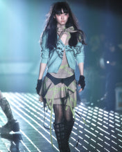 Load image into Gallery viewer, Garter Belt Laser Love Mini Skirt
