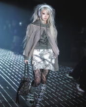 Load image into Gallery viewer, Feline Airbrush Pocket Skirt

