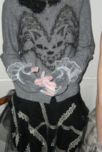 Load image into Gallery viewer, Feline Airbrush Cardigan (Grey)
