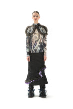 Load image into Gallery viewer, LASER CUT SEQUIN MIDI SKIRT
