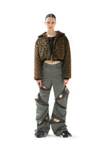 Load image into Gallery viewer, CROPPED FAUX-FUR JACKET
