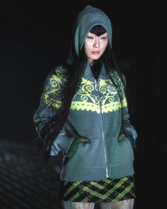 Fair Isle Sweater (Grey)