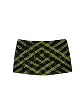 Load image into Gallery viewer, Laser Love Weave Mini Skirt
