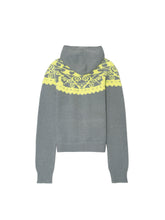Load image into Gallery viewer, Fair Isle Sweater (Grey)
