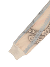 Load image into Gallery viewer, Limited Capsule - Airbrushed Lace Motif Hoodie (Beige)
