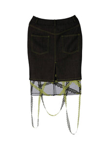 Laser Love Pencil Skirt