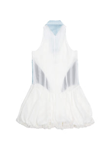 Devil Collar Football Jersey Dress