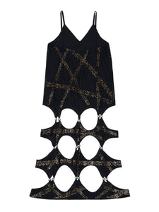Feline Suan Pan Dress