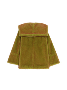 Kimono Faux Fur Coat