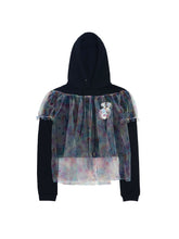 Load image into Gallery viewer, YUEQI QI X Ema Gaspar Curtain Hoodie

