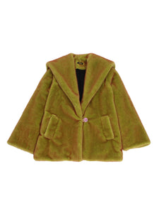 Kimono Faux Fur Coat
