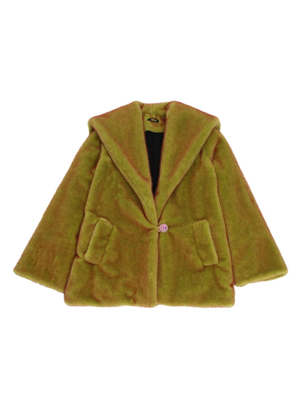 Kimono Faux Fur Coat