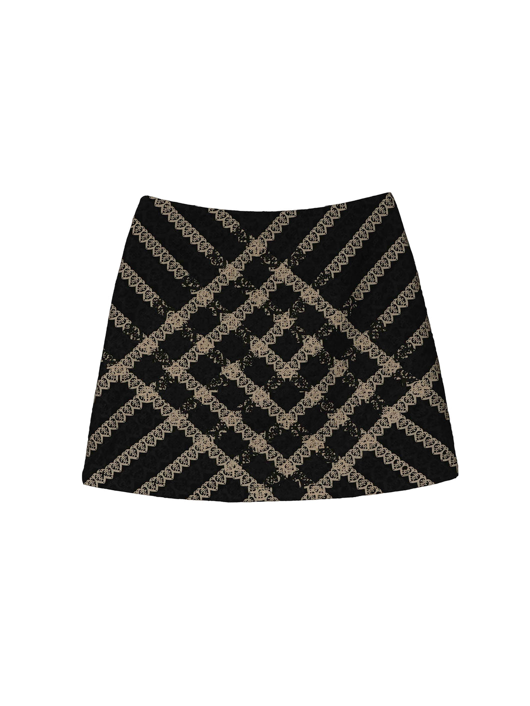 Laser Love Weave Skirt