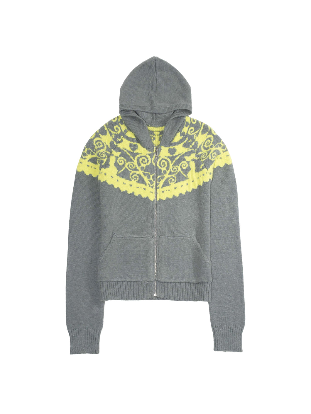 Fair Isle Sweater (Grey)