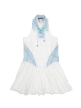Load image into Gallery viewer, Devil Collar Football Jersey Dress
