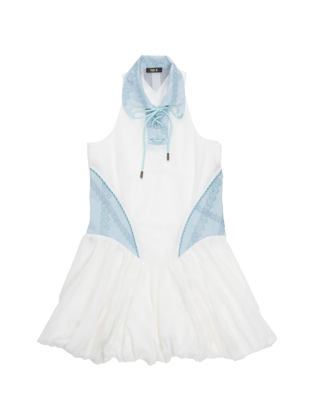 Devil Collar Football Jersey Dress