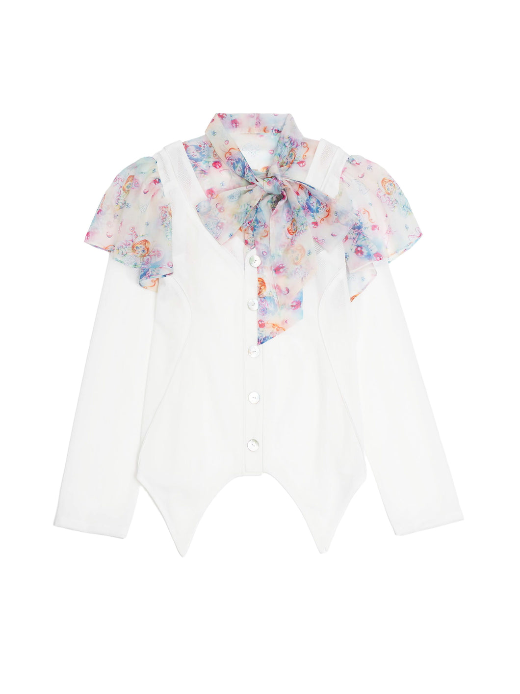 YUEQI QI X Ema Gaspar Bat Sleeves Football Jersey