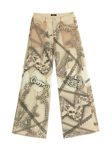 Feline Airbrush Hourglass Jeans