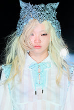 Load image into Gallery viewer, Alcantara Feline Laser Love Headpiece
