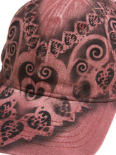 Load image into Gallery viewer, Airbrushed Baseball Cap (Burgundy)
