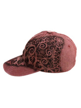 Load image into Gallery viewer, Airbrushed Baseball Cap (Burgundy)

