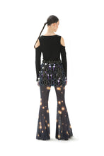 Load image into Gallery viewer, BLUE SOLAR DOT LOUNGE PANTS
