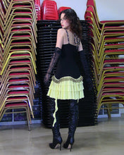 Load image into Gallery viewer, Mini Dress (Black/Yellow)
