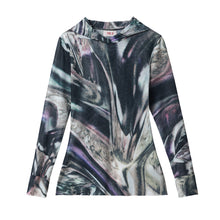 Load image into Gallery viewer, GLITCH PRINT HOODIE SHIRT
