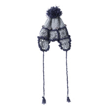 Load image into Gallery viewer, BEADED CROCHET BOBBLE BEANIE
