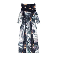 Load image into Gallery viewer, OFF-SHOULDER PRINT DRESS
