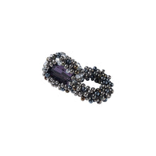 Load image into Gallery viewer, BEADED SAPPHIRE EARRING
