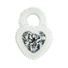 Load image into Gallery viewer, LASER-CUT DIAMOND BEADED PURSE
