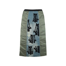 Load image into Gallery viewer, UPCYCLED BOMBER SKIRT
