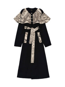 Baseball Cape Trench Coat