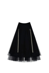 Garter Belt Laser Love Feline Skirt