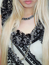 Load image into Gallery viewer, Equinox Lace Beaded Choker
